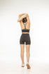 BIRDIESHINE - OH SO SUMMER HOT SHORTS BLACK SHORT BICYCLE SHORTS